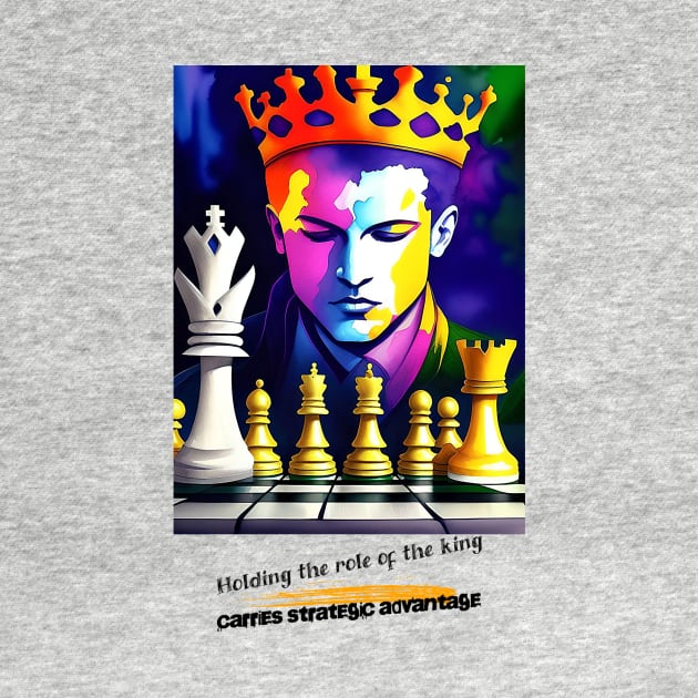 Holding the role of King carries strategic advantage (chess) by PersianFMts